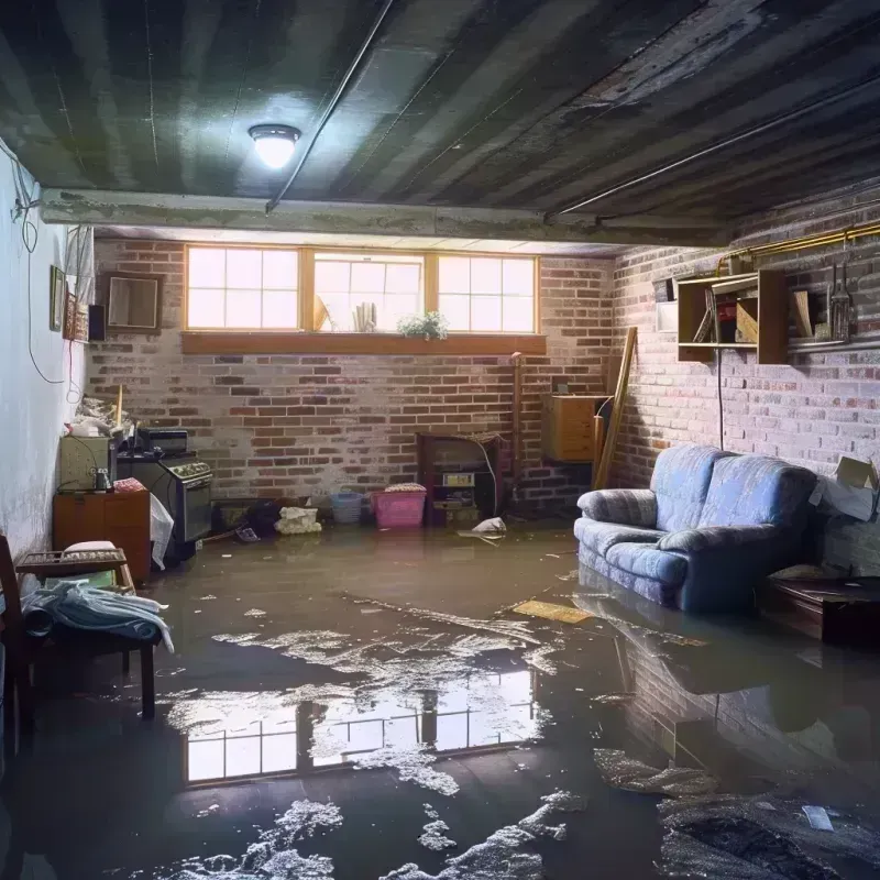 Flooded Basement Cleanup in South Woodstock, CT